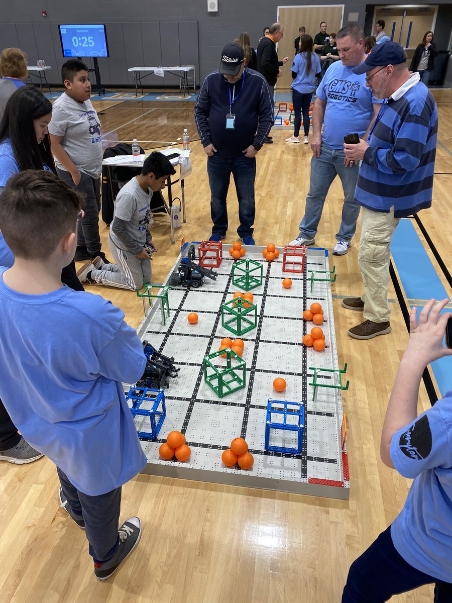I couldn’t be more proud of <a href="/gibbsstem/">Gibbsstem</a> and the staff at <a href="/GibbsMSEagles/">Gibbs Middle School</a> for hosting such a great <a href="/VEXRobotics/">VEX Robotics</a> event. I’m also impressed with all the students and staff across the district for competing today. Let’s keep building this robotics culture!