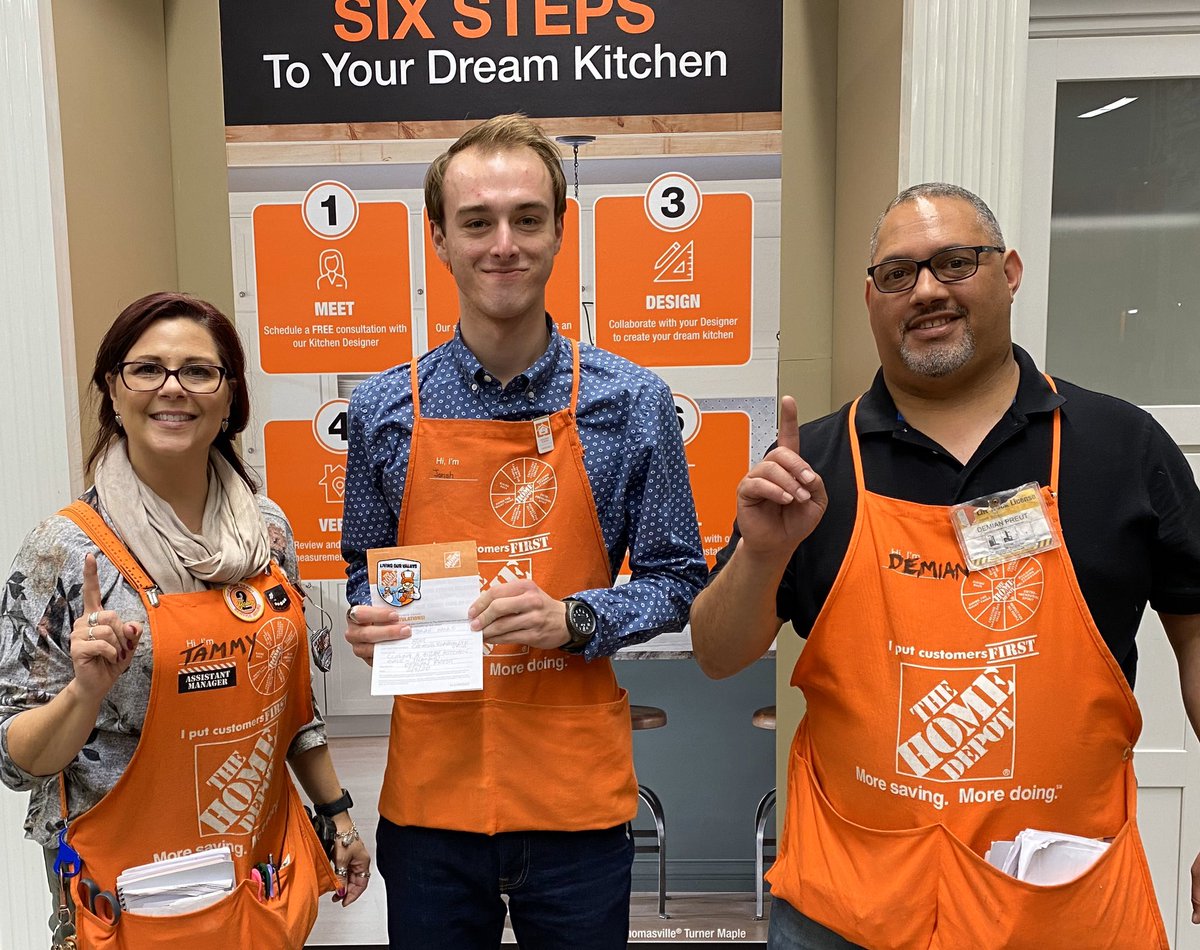 A BIG shout out to Kitchen Designer Jonah Hanks for closing his first 13k sale!!!! 💥💫  Way to go!!!! #3501proud #d94rocks <a href="/nickthd1/">Nick Herrera</a> <a href="/THDJustinCooper/">Justin Cooper</a> <a href="/MattCramer179/">m</a> <a href="/Melinda11521488/">Melinda Carter</a> @DanielLubold @lowrythd @3501Ds
