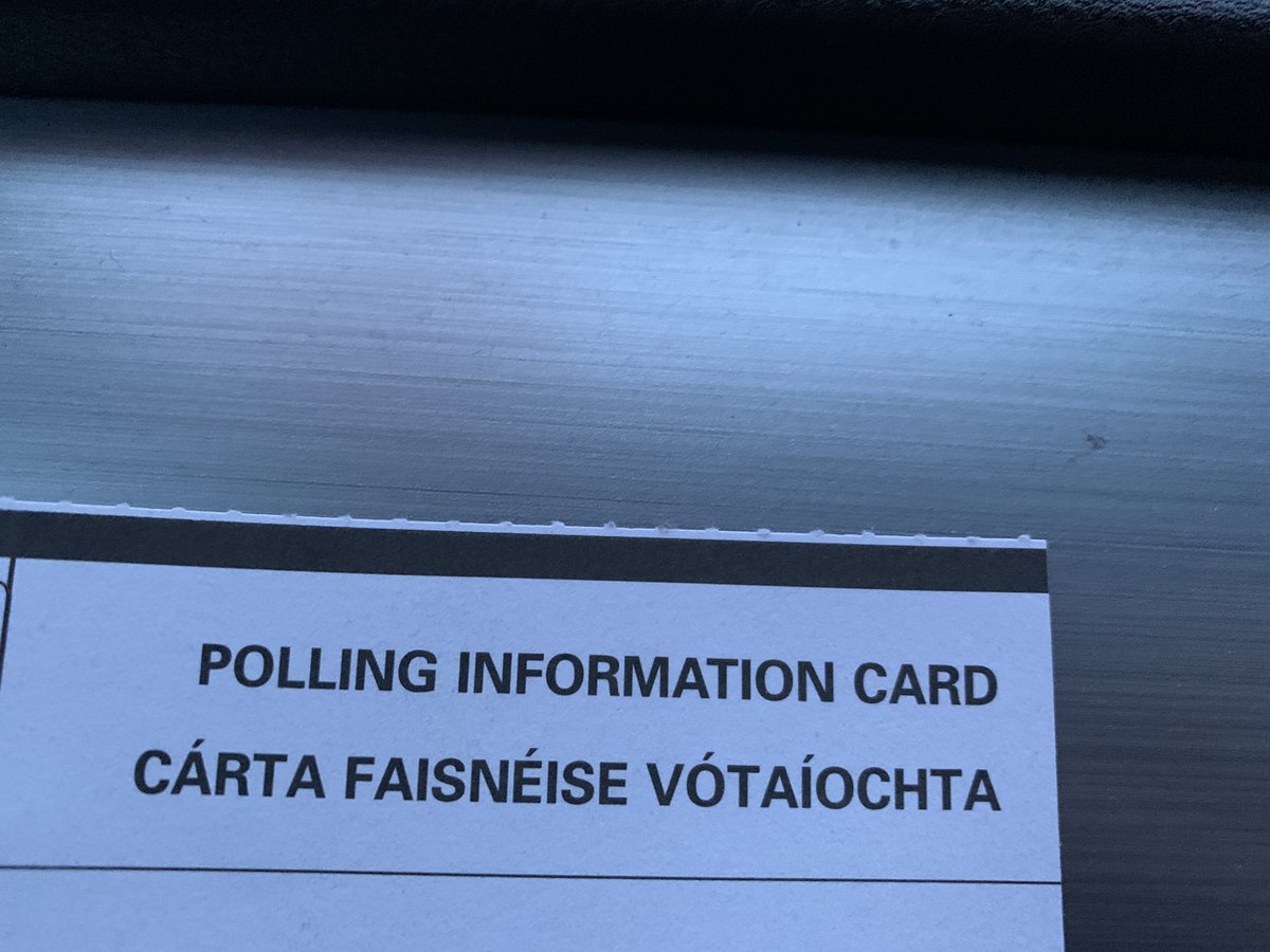 Felling v privileged to be 1st time voter! Don’t let #StormCiara put you off or think ur vote won’t make a difference, go down to your station, it’s only 5 mins of your time. Every #vote counts &amp; give a voice to those who don’t. “Pick the most vulnerable person and vote for them”
