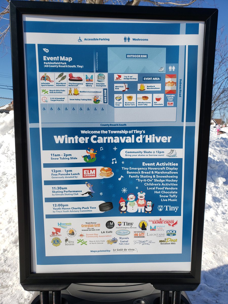 OPP_CR's tweet photo. Enjoying the winter experience at -20° with community at the @tinytownship Winter Carnaval d'Hiver #SledSmart ^dh https://t.co/b4Ak8B7ZCO