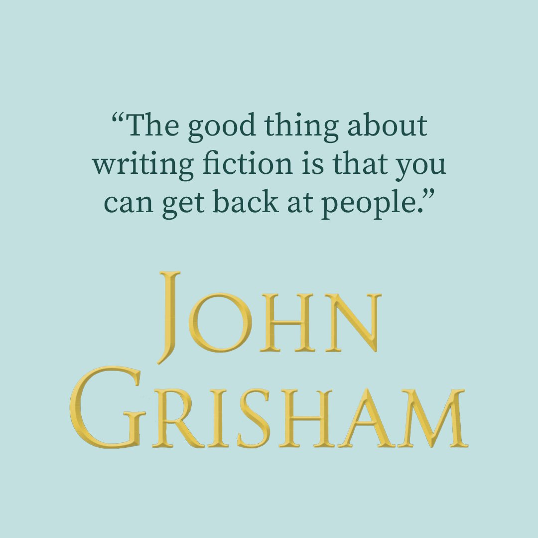 Happy 65th birthday to John Grisham! The esteemed author has written dozens of bestselling legal thrillers. 