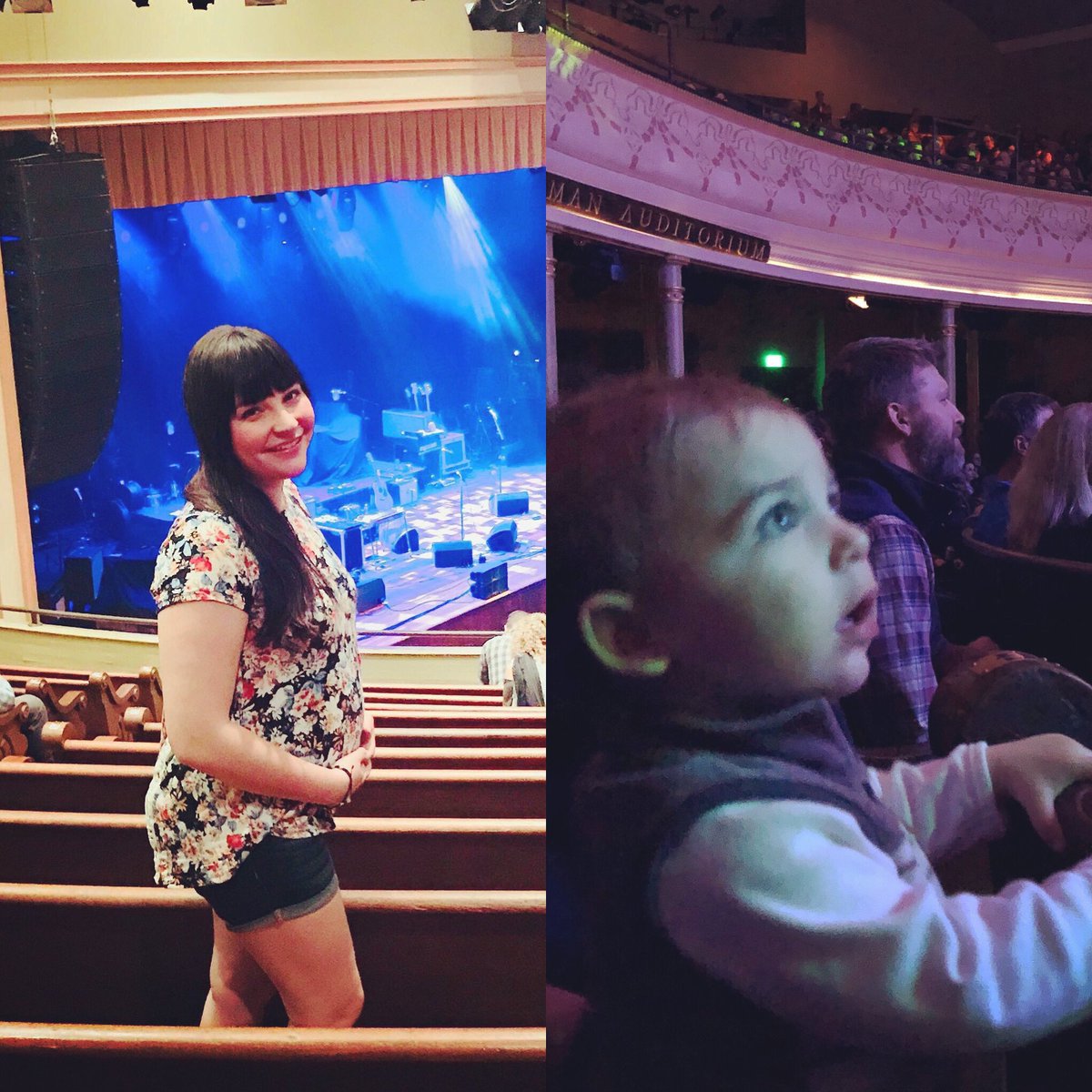 Carter listening to <a href="/TTChilders/">Tyler Childers</a> inside the womb | Carter listening to <a href="/TTChilders/">Tyler Childers</a> outside the womb. He loved it each time!