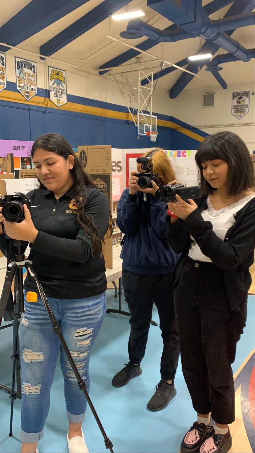 Colton High Audio Video Club / Twitter