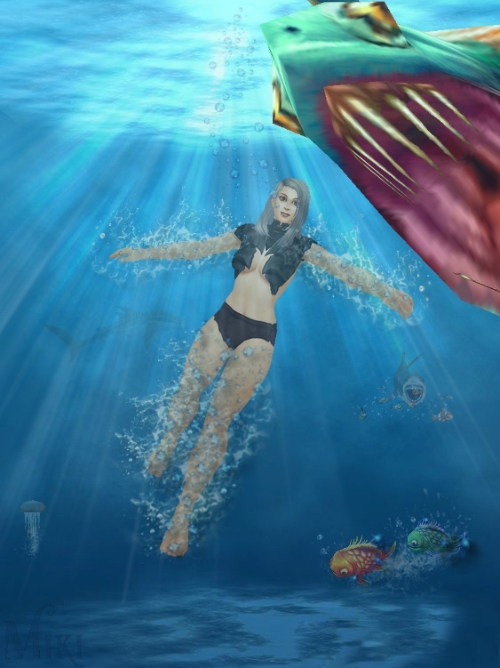 AeckmannMiki's tweet photo. Under Waaaateeeeeer~ ! 🌊🐟 https://t.co/rTy6ZOkqNf
