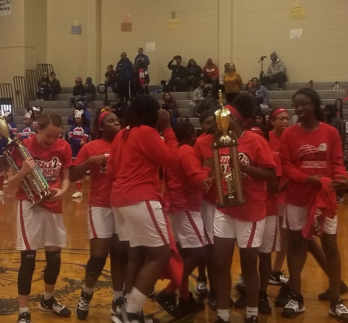 DeBorahReese07's tweet photo. Went in as the #1 seed, came out CHAMPIONS for the 2nd year in a row. Super proud of @ConyersMiddle Girls Basketball Team along with Coach Dawson-Coach R. Williams-Coach Watson. We appreciate Superintendent - Dr. @terryoatts coming out to support us!! https://t.co/IoVyfKXTJZ