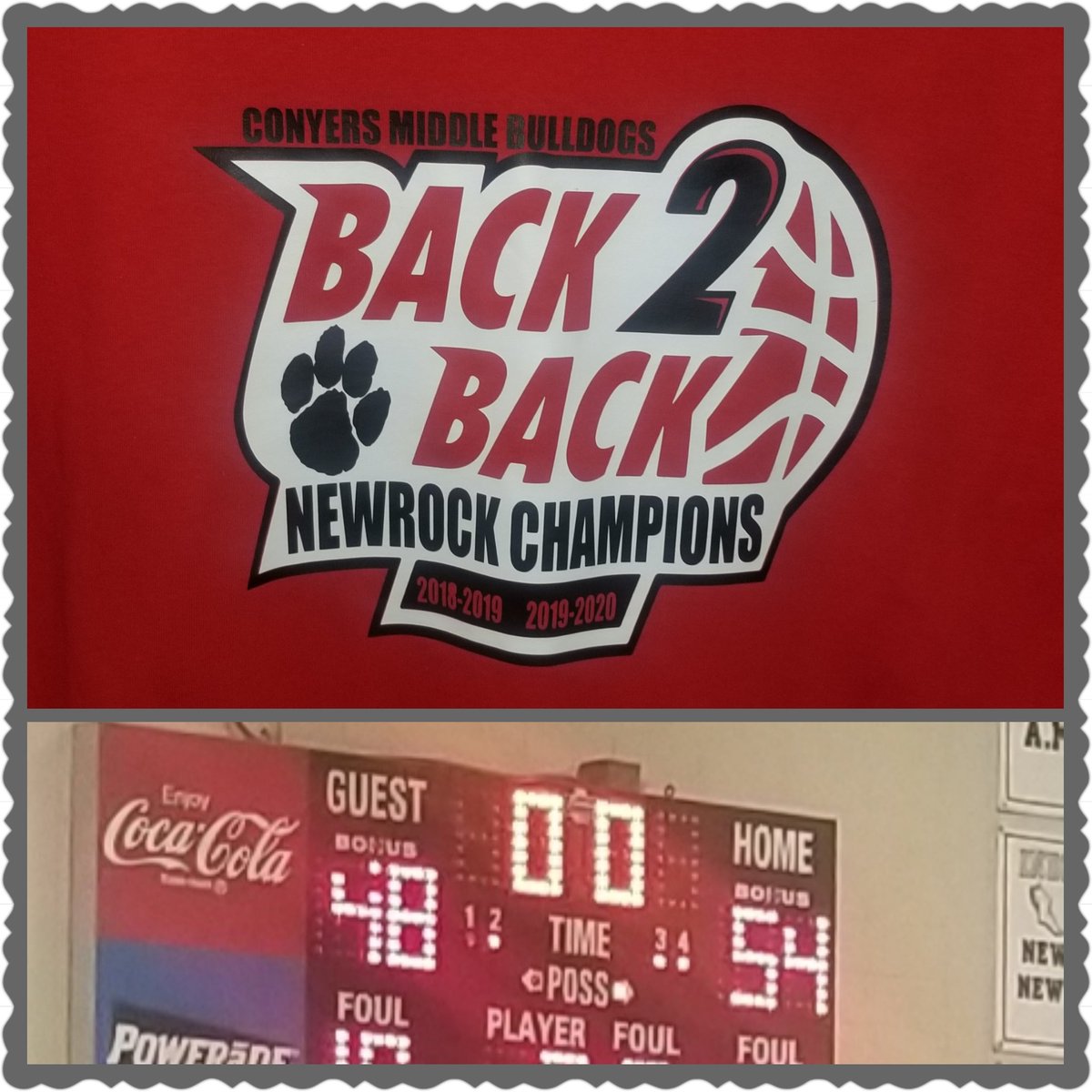 DeBorahReese07's tweet photo. Went in as the #1 seed, came out CHAMPIONS for the 2nd year in a row. Super proud of @ConyersMiddle Girls Basketball Team along with Coach Dawson-Coach R. Williams-Coach Watson. We appreciate Superintendent - Dr. @terryoatts coming out to support us!! https://t.co/IoVyfKXTJZ