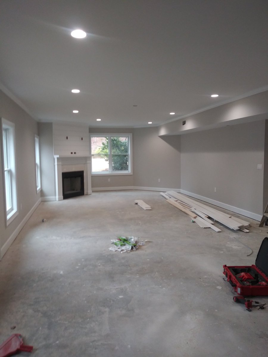 masterselect's tweet image. Just finish up a basement remodel in Woodstock with new recess lighting thru out and sub panel. Give us a call for a free estimate on all your electrical needs such as (Ring doorbells and flood lights, recess lighting and hang Tv's) 678-756-2041