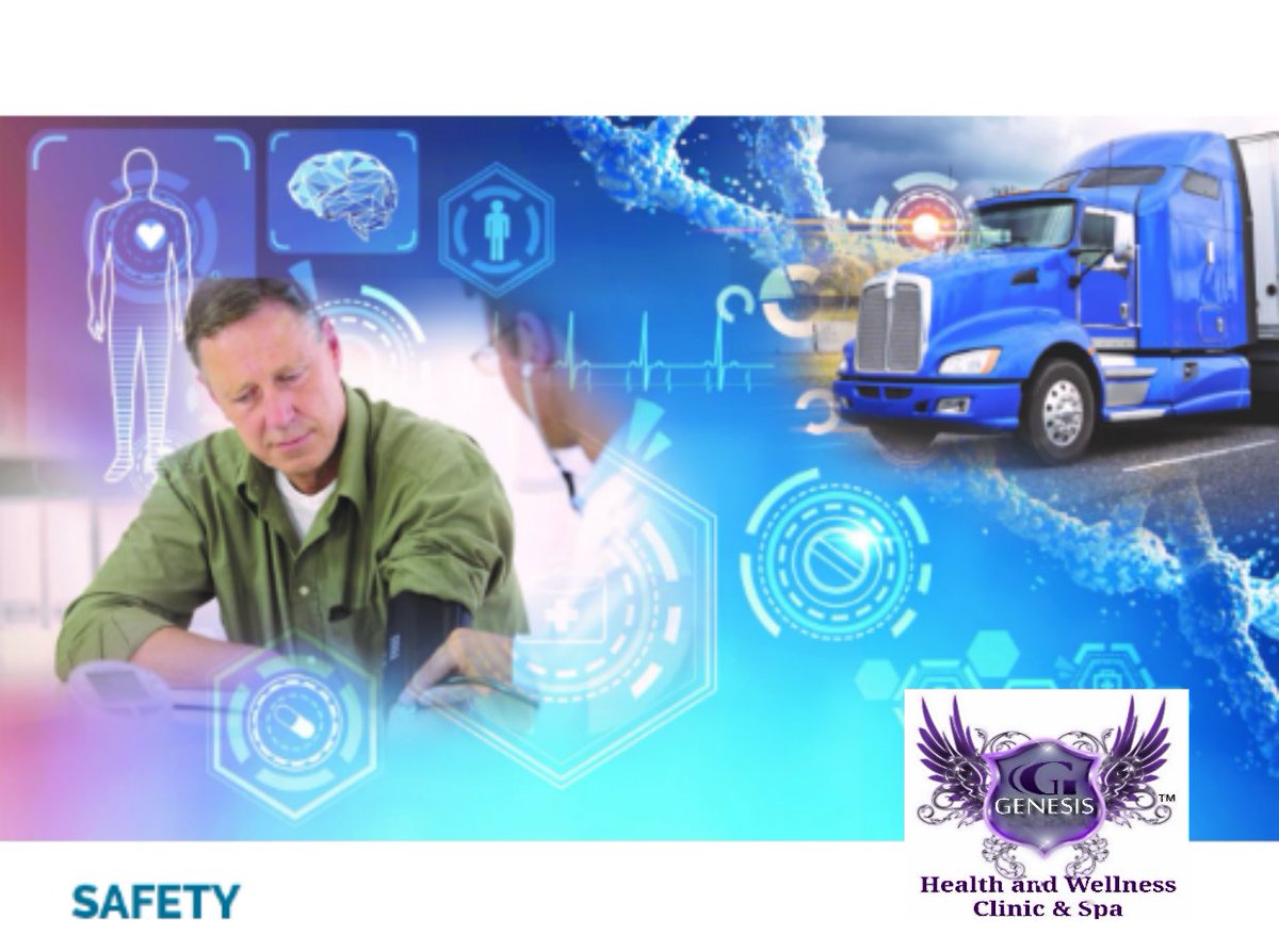 GenesisHealtha1's tweet photo. Trucker Health is a growing crisis in America. Genesis Health and Wellness Clinic &amp; Spa does our part in helping to maintain your good health. #healthy #wellness  #medical #advocate #driver #truckerlife #trucking #healthcare https://t.co/KT61onMdhn