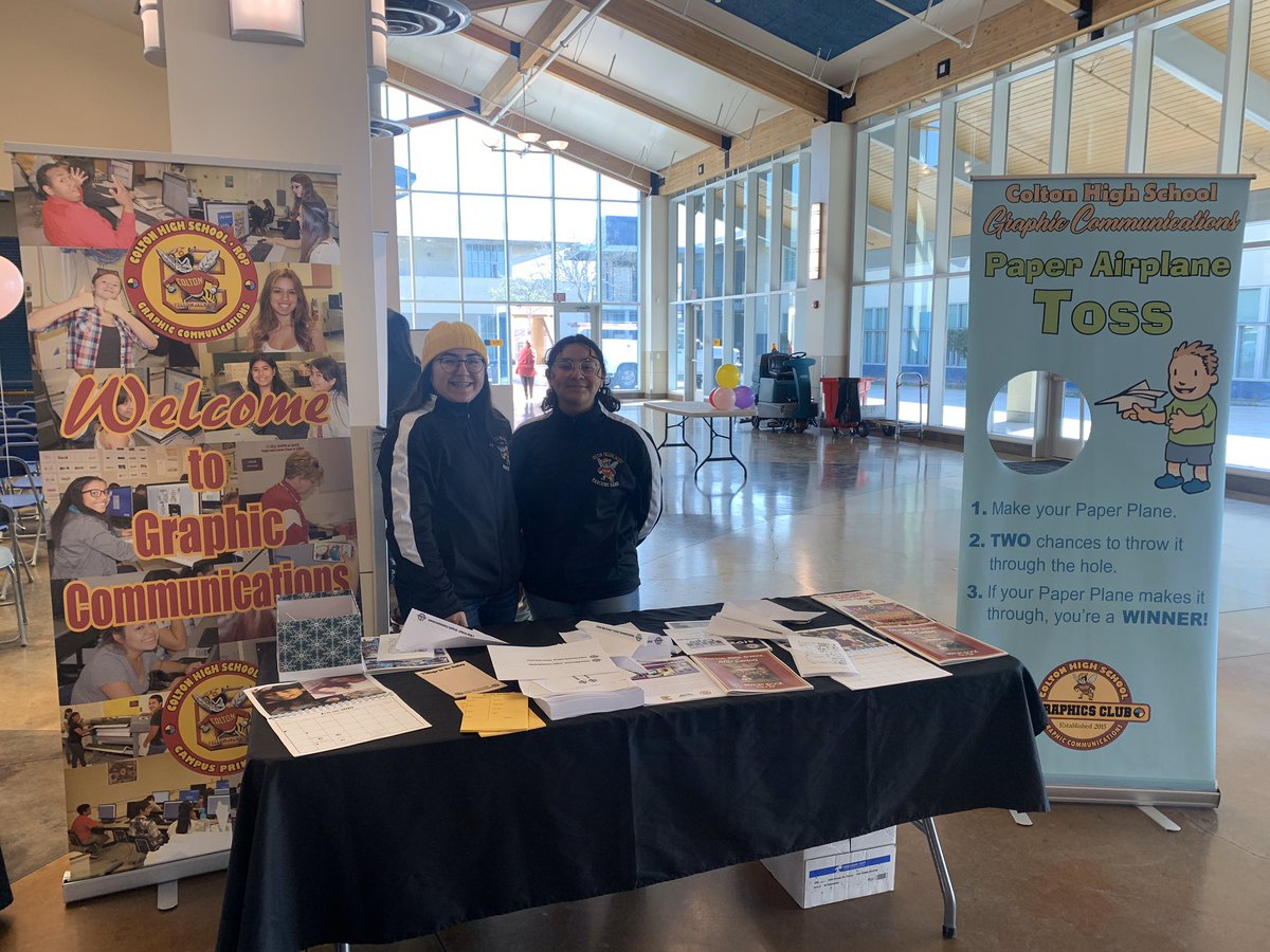 Graphic Communications is here too! <a href="/CHSPrintmaster/">Mr. Wurz</a> <a href="/CHSJackets_/">Colton High School</a> <a href="/CRYROP/">CRYROP</a> @CHSROPCareers <a href="/CRYROP_DonnaR/">Donna Robinson</a>