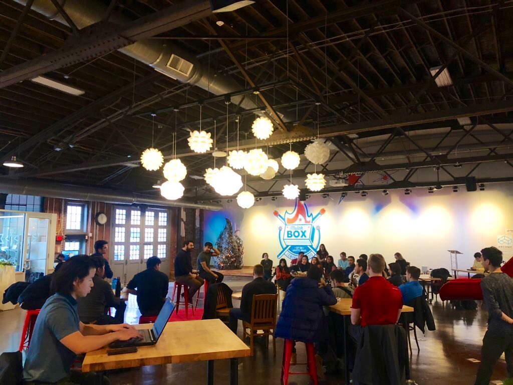 sameerskapur's tweet photo. Excited to kickoff the 2020 @AnvilStartups Boiler Accelerator Program. Thank you to Boiler Alumni @YSakucoglu for speaking and @MatchboxCowork for hosting! https://t.co/bdfoKSoeIg