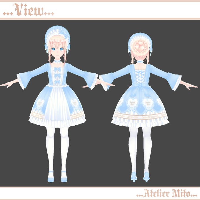 3dモデルのtwitterイラスト検索結果