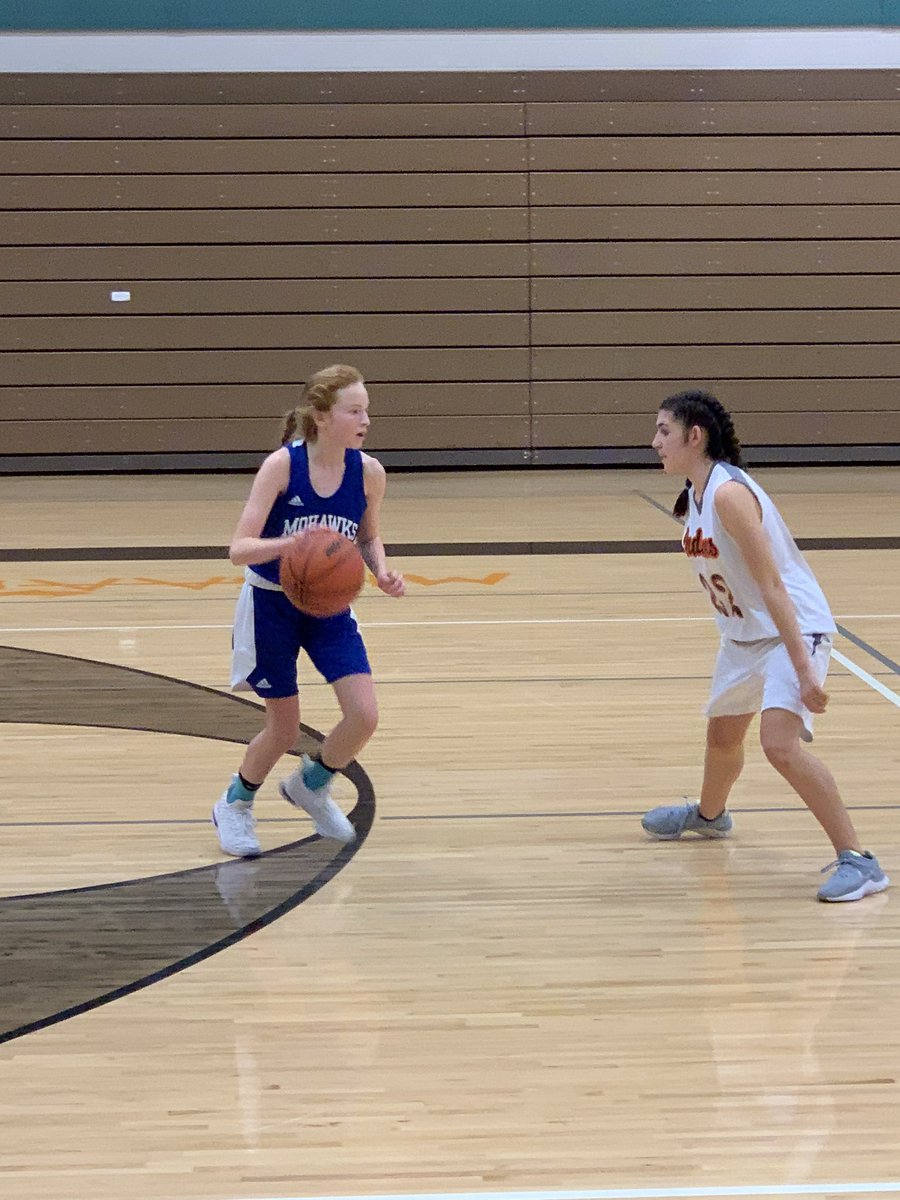 Slm6's tweet photo. Two more wins for a Record of 6-0, MS 8th grade Lady Mohawks.  Tri County game 42-4/ White Cloud Game 30-14 https://t.co/zNyJ3IuIkj