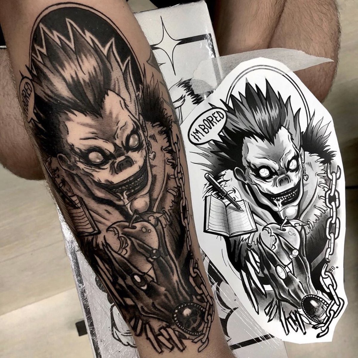10 Best Death Note Tattoo Ideas Youll Have To See To Believe 