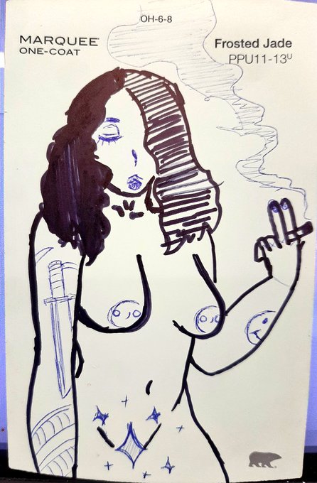 I just wanna draw naked ladies. 😖 https://t.co/mMcsHh3PyJ