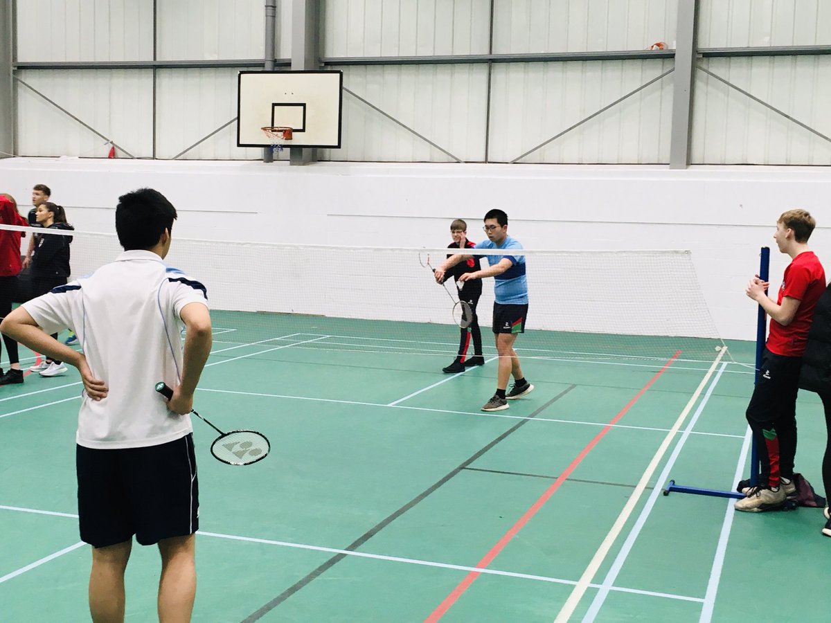 Great shot of Jack and Toby ⁦@WaltonHouse1951⁩  first appearance for the school and a superb effort! Along with so many other first timers! #soproud #learning-experience 🏸🏸🏸🏸🏸