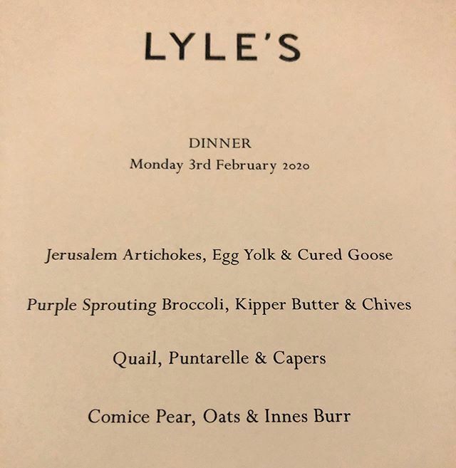 JamesWaddingto3's tweet image. I had another great dinner @lyleslondon from @lowejames  Each dish was infused with full flavours and perfectly cooked. Also a great value for this quality. #foodie #michelinstar #chef #londonfood #restaurant
