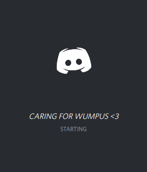 SALZKARTOFFEEEL's tweet photo. I changed my Discord starting messages to be more cute.
That is all there is to say. https://t.co/ghX2aj3Bf9
