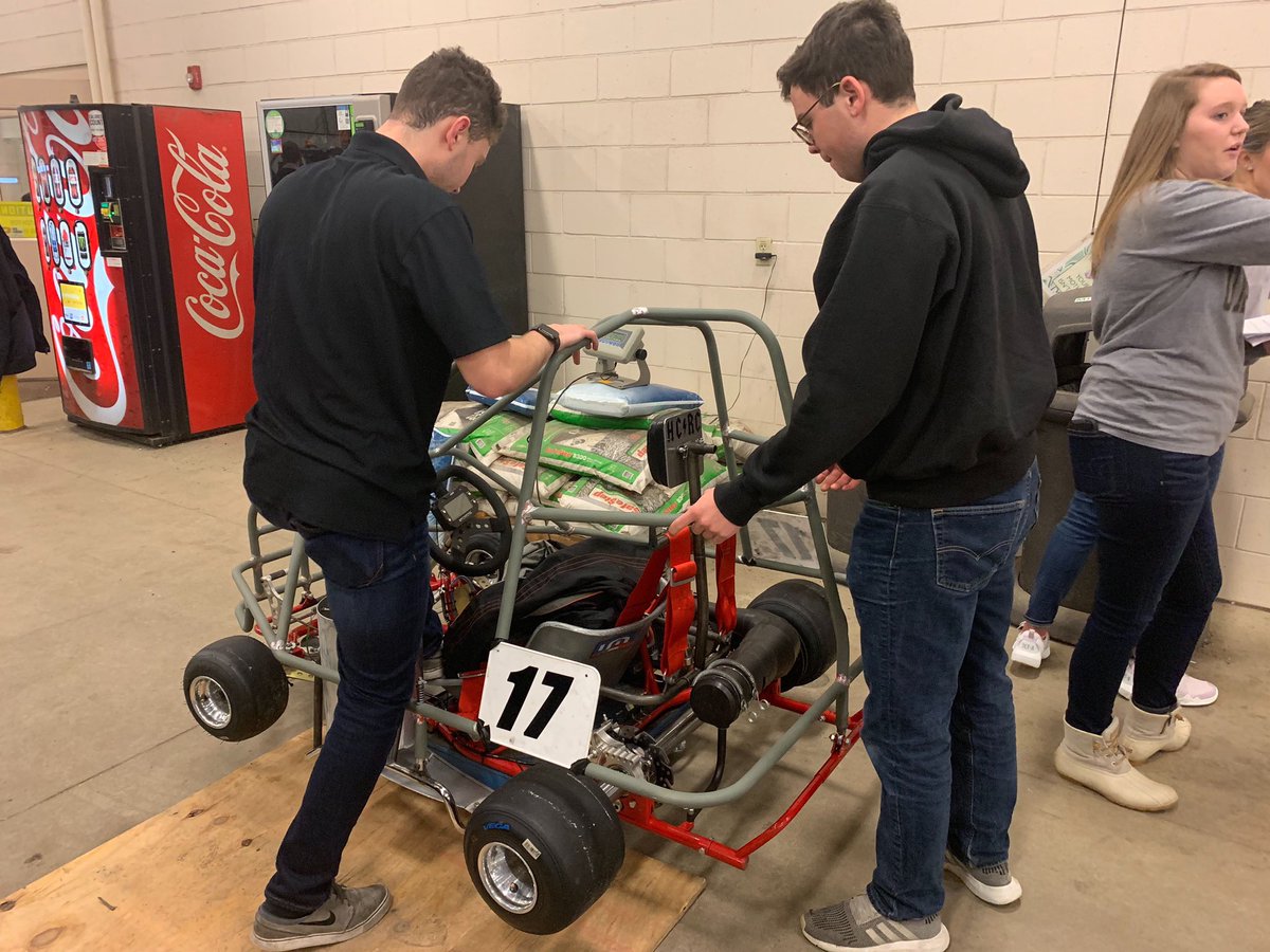 HCRacingCrew's tweet photo. Great Day at Tech! Both the 17 and 27 made it through. All eyes are on Rookie Practice Now. 8 weeks to RP https://t.co/7eVTU6PK7R