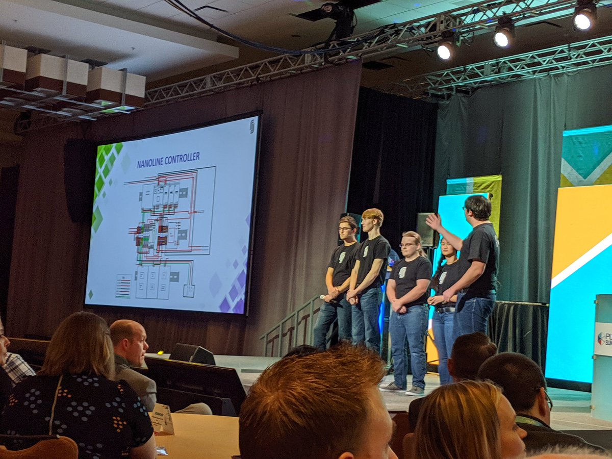 AbbyCameron131's tweet photo. Learning about the #JiggyJukebox and how these amazing #pltwstudents created it. "@PLTWorg gave us a competitive edge when going to college."
#iledchat @ilprincipals @ISBEnews @ISBESupt @ILschoolboards https://t.co/arNldtLade