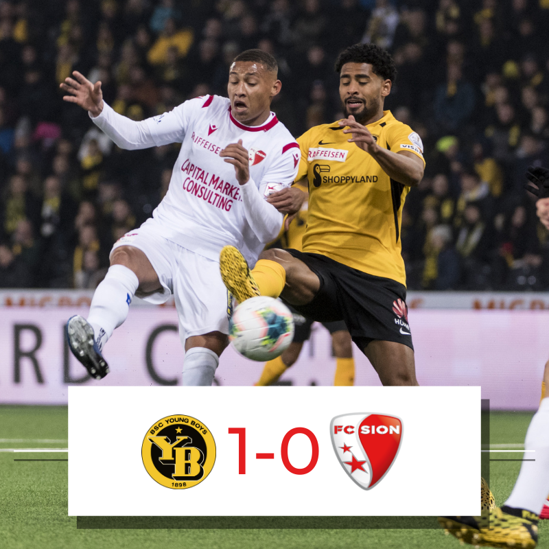 🕘 Halbzeit

<a href="/BSC_YB/">BSC YOUNG BOYS</a> 1⃣-0⃣ FC Sion

#YBSion #HopSion