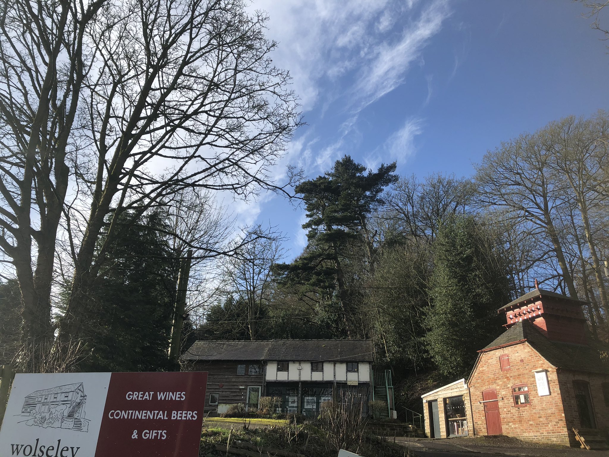 Wolseley Wine Loft on Twitter "This was the calm before the storm 