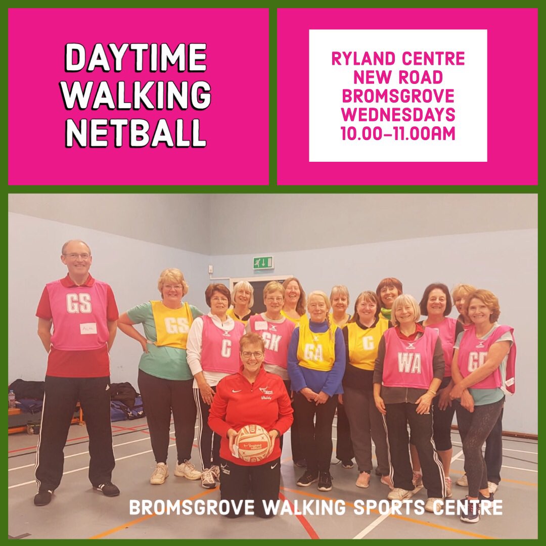 alanmgormley's tweet photo. Look what’s on at Bromsgrove Walking Sports Centre next week:
@w_net_Llantwit @breathe_happy_ @walkinghockey @WorcsHealthCare @WalkingLadies @BromStandard  @BromsgroveHC @CarersWorcs @Vocal_Rogue @AgeUkBroms_Redd @BromsgroveDC @sajidjavid @ICOPEWorcs @WalkingFootball @Worcs_NDO https://t.co/8E43hpIKyL