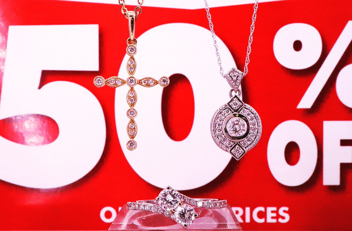 Day 2 of our Annual Sale and the snow isn't slowing us down! All Merchandise is 20-50% OFF and there are still lots of gorgeous pieces available! Check out these beauties, just a sampling of our 50% items. #AnnualSale #JustInTimeForValentines #ValentinesDay #RickTerryJewelry