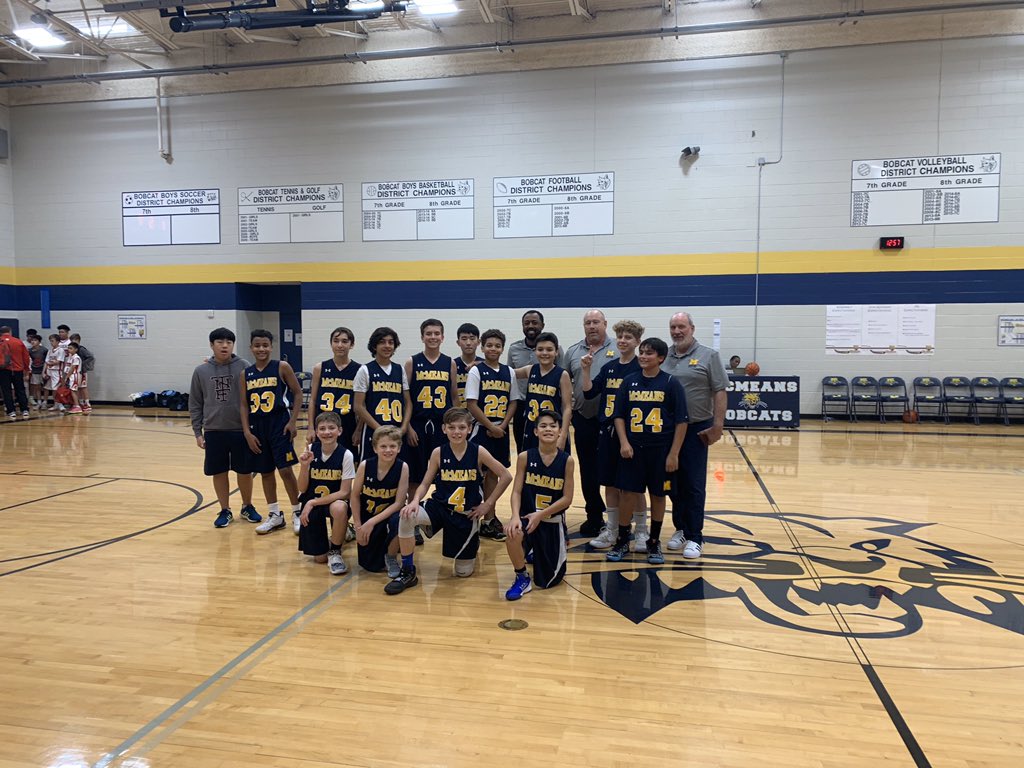 Congratulations to MMJH 7C team.  They are the champions!!!  What a great weekend!