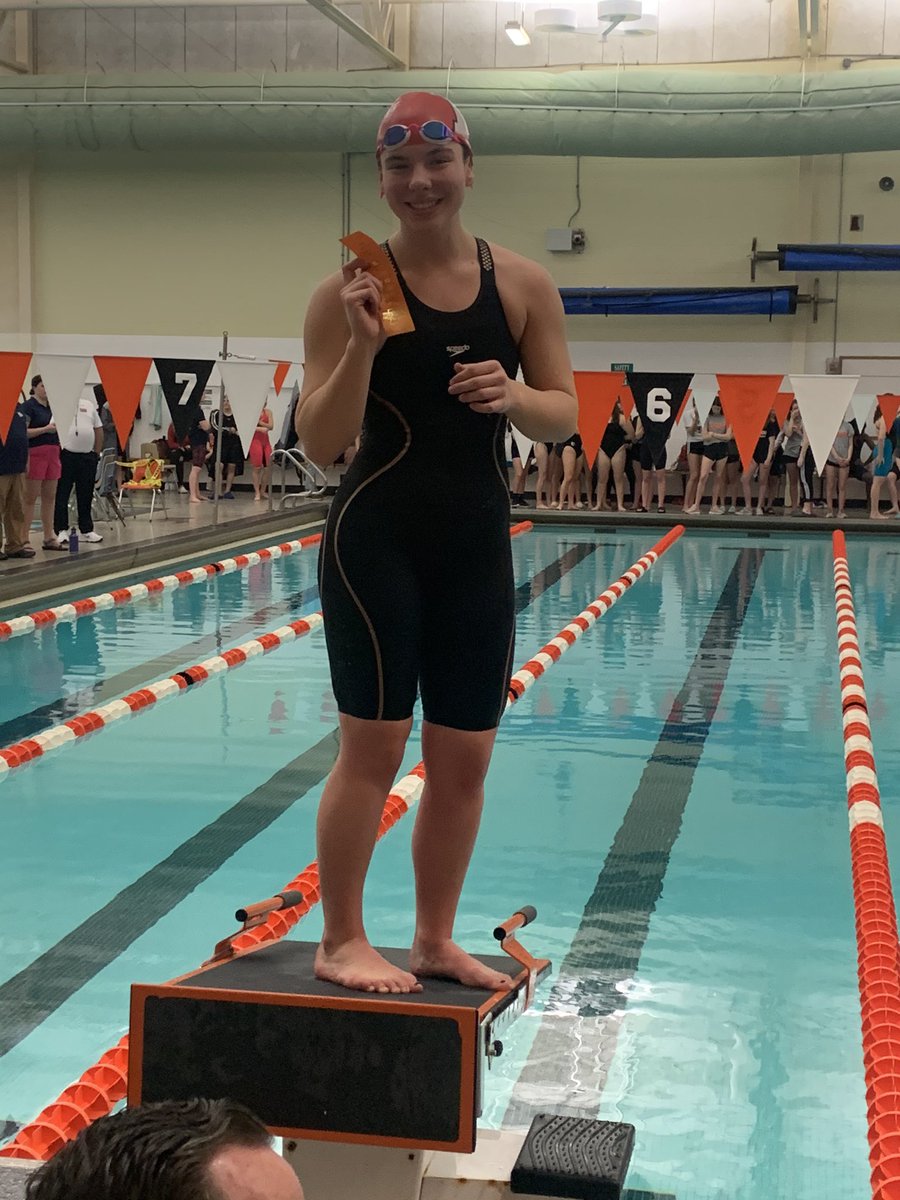 PHS_Athletics1's tweet photo. IHSAA SECTIONAL SWIMMING 

Graci swims her LIFETIME BEST TIME!  Finishes 6th overall!  Great job Graci! 

#beyourbestagainstthebest https://t.co/D8Ewx5qsXE