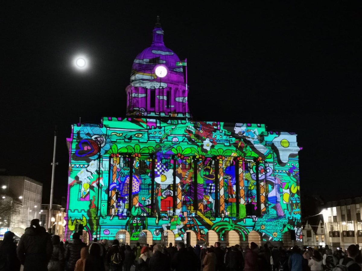 MyNottingham's tweet photo. Still canβt get enough of this BEAUTY π
This really is something worth seeing
#LightNightNottingham https://t.co/VZgDcBCPBH