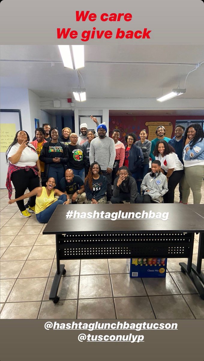 tucsonulyp's tweet photo. Thank you to everyone who came out to our community service event in conjunction with HashtagLunchBag.
#JoinWeek2020 is a wrap
#BHM #communityservice #bethemovement #servantleader #blackintucson #ourmovement #giveback #youngprofessionals #blackprofressionals https://t.co/d7CVUNiUyL