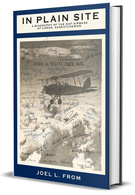 caronairbase's tweet photo. In Plain Site, a biography of No. 33 EFTS (RAF) at Caron, is now available at the air training museum in Brandon and coming soon to the Chapters store in Polo Festival in Winnipeg. @caronairbase #No33efts #inplainsite #caronairbase https://t.co/tBpwNDVvXn https://t.co/8VSAybvkJI