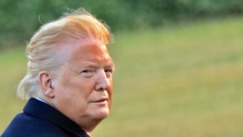 Everyone please DO NOT RETWEET this picture. It is making @potus <a href="/realDonaldTrump/">Donald J. Trump</a> insecure and that’s not nice. Whoever took it should delete it from the internet.