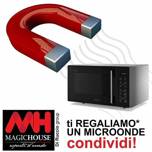 magichouseSA's tweet photo. ⚠ ATTENZIONE ⚠
Parte il #contest ➡ CONDIVIDI E VINCI ⬅

Manca ormai poco, prova a partecipare anche tu al contest #tiabbiamoattratto che regalerà al vincitore un fantastico forno a microonde.

Partecipare è semplice, basta condividere l'immagine di q… https://t.co/k1M7jwsgfV https://t.co/6tGHnNUCDp
