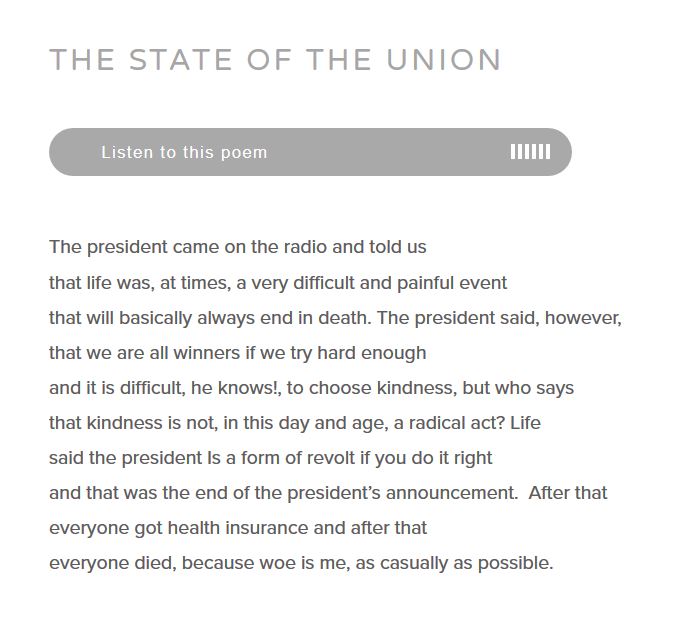 neonpajamas's tweet photo. "but who says / that kindness is not, in this day and age, a radical act?"

old yet timely @sasha_fletcher poem in @PowderKegMag 

https://t.co/VmZUTpZ4Kd https://t.co/YDPrsn95v2