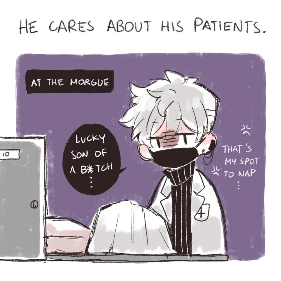 Autumn works as an "at home all the time dont bother him unless its deadlines" writer and Winter works as a doctor usually for yakuzas since everyone else is scared to get diagnosed by him.... LOL 