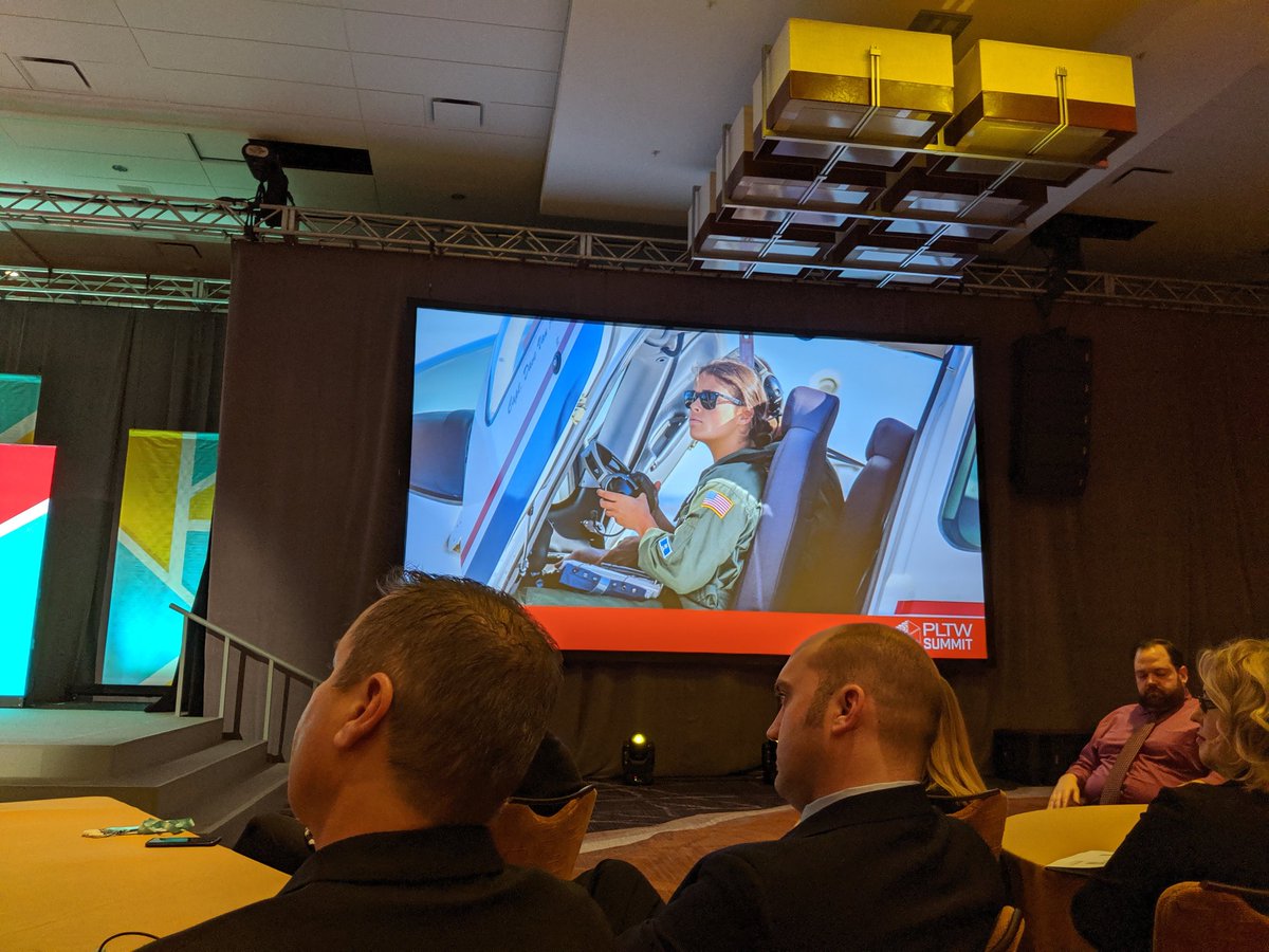 Former <a href="/PLTWorg/">Project Lead The Way</a> student Kelsie, is a rock star!!! She took four years of PLTW #biomedical courses and plans on walking on the #moon. PLTW helped her with the mindset to view the world as a scientist. 
#whatwillyourstudentsdo? 
#PLTWSummit #iledchat <a href="/ILschoolboards/">lL School Boards</a>