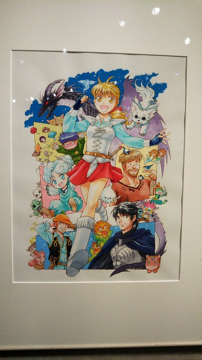 そういえば通販で、フォーチュン・クエスト原画展の後期来場記念のポストカード頂きました。後期は行けなかったので諦めてたのですが、これで皆揃って一緒に飾れる…!GoFaさん丁寧な対応ありがとうございました!素敵な原画展でした!? 