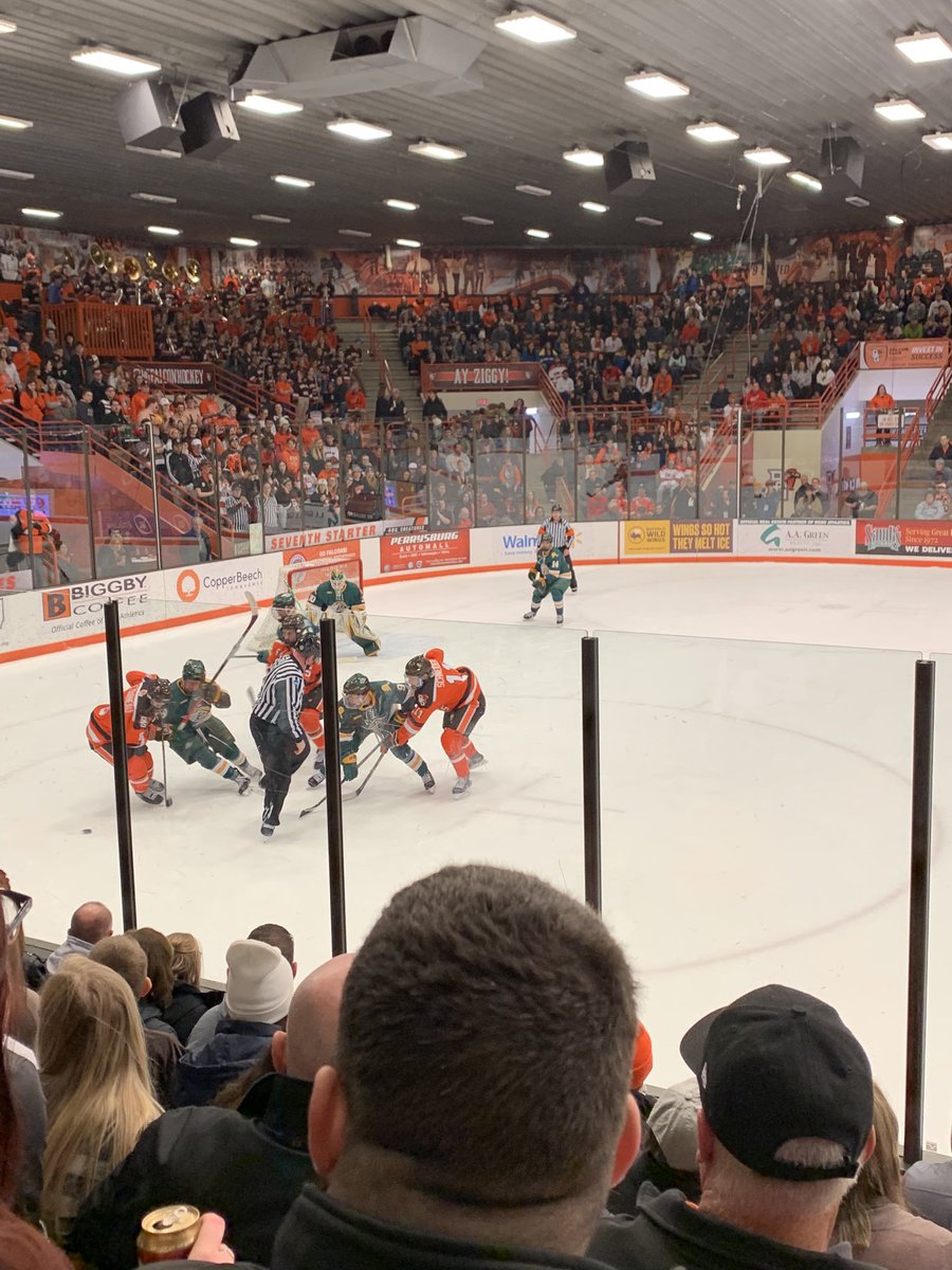 EliteCA_BG's tweet photo. #FalconRollCall Section D celebrating a SWEEP of Toledo #bgsu #BEATUAA https://t.co/TrWA2NGFjF