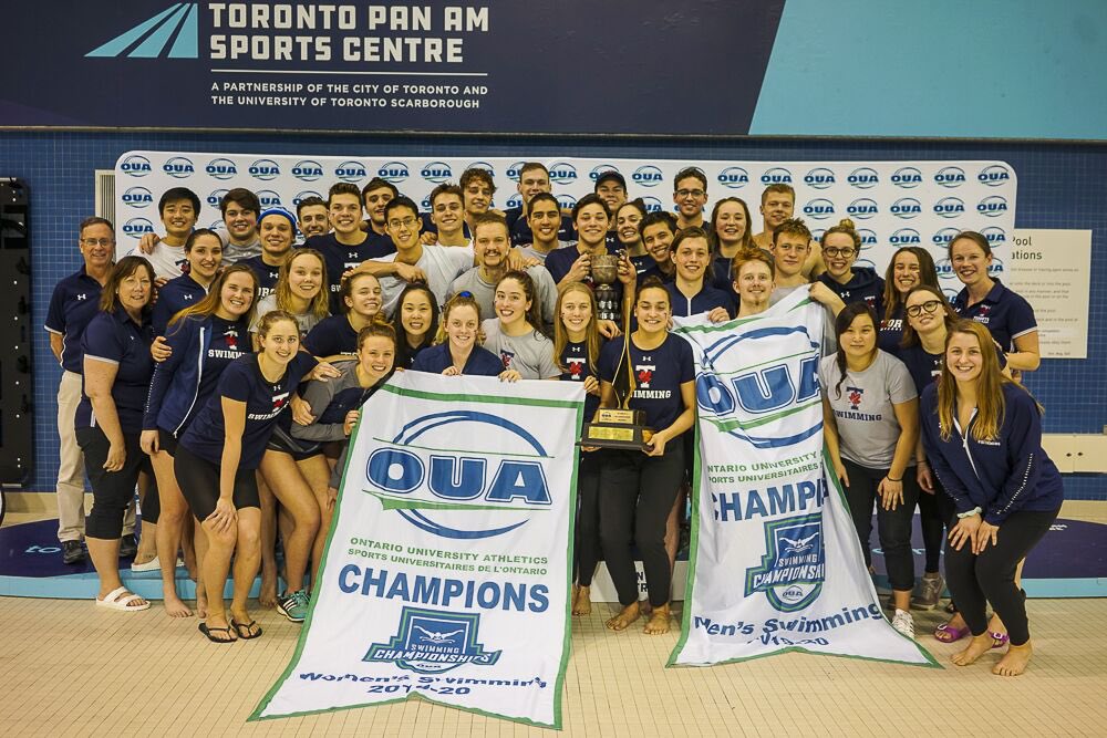 Varsity_Blues's tweet image. OUA CHAMPIONS!!!
 
Men’s swimming won their 17th straight Dougall Trophy and women’s swimming claimed their seventh straight OUA banner this weekend!
 
WE ALL #BLEEDBLUE | #WeAreTO
 
📸Kevin MacKinnon