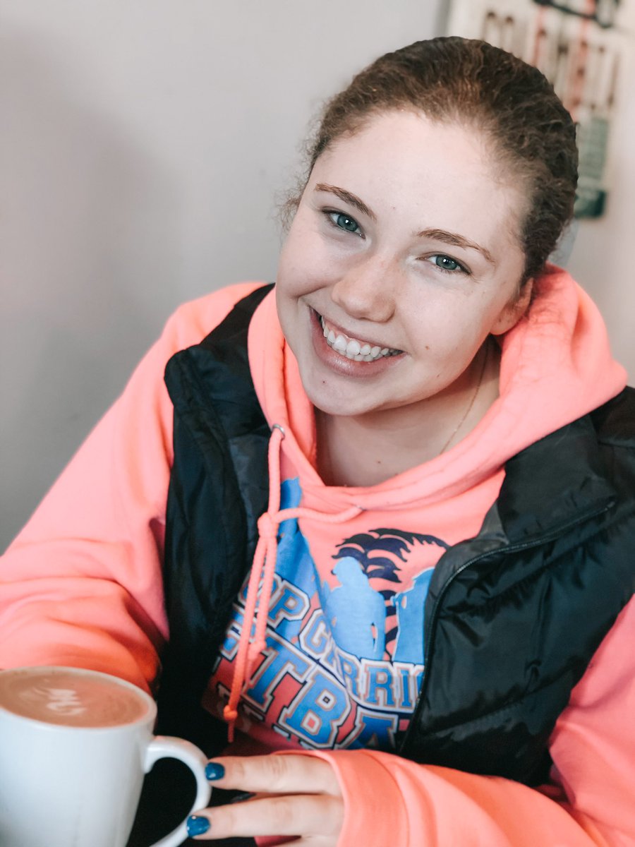 kohls_kylee's tweet photo. SDSU student Megan Brown takes a break from studying with a hot chocolate from Cottonwood Coffee on Saturday afternoon. 
.
.
.
@FranklyPhoto #MCOM434 #portrait https://t.co/gqDZ4WdUYg