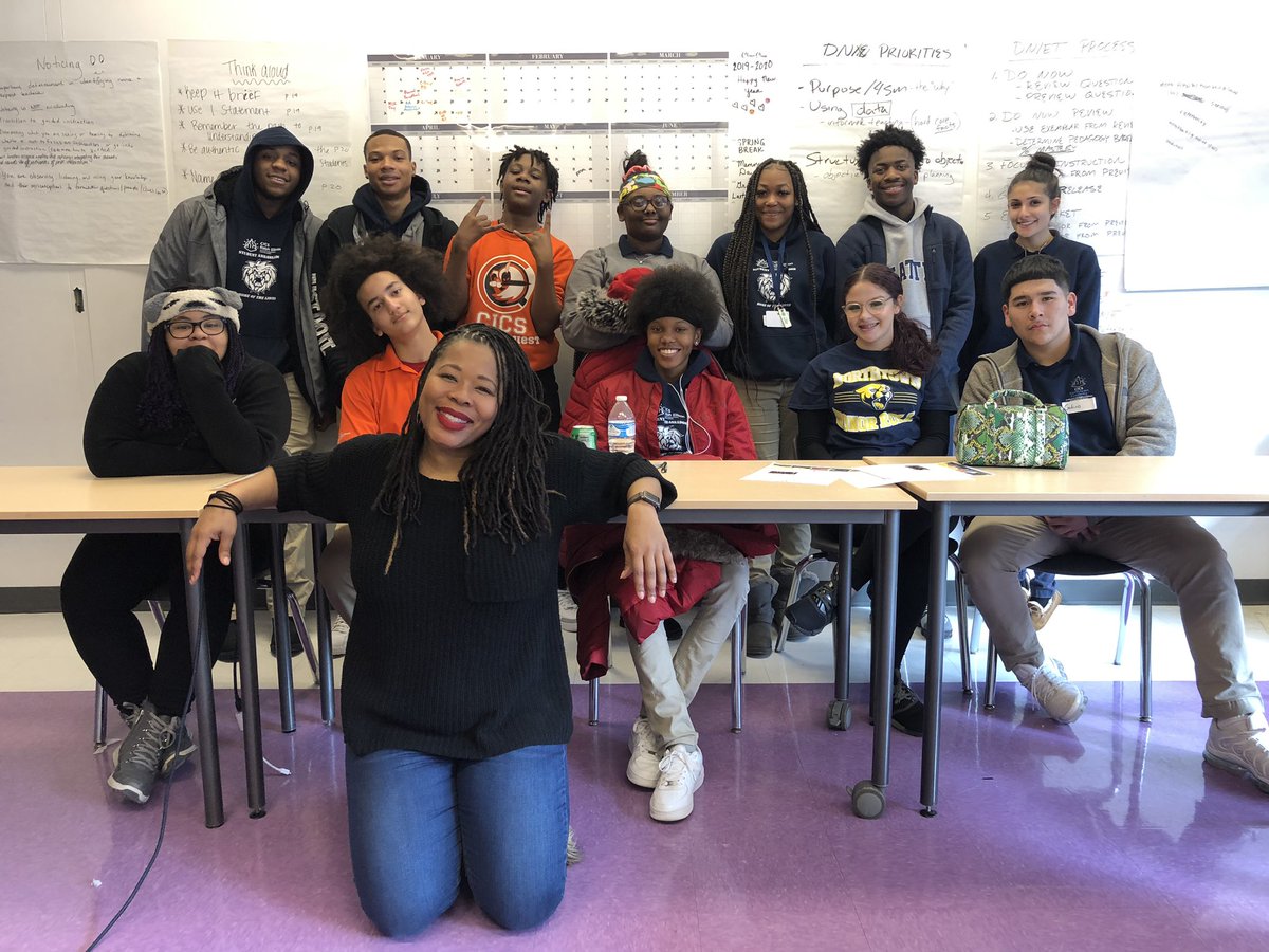ChicagoUlric's tweet photo. Yesterday was a great day! The @civitasschools Student Advisory Council helping recreate, reimagine and redesign school #ChangeMakers #IdentityAffirmed #JoyfulProblemSolvers #NavigatorsOfAChangingWorld https://t.co/3kyttmWfKP