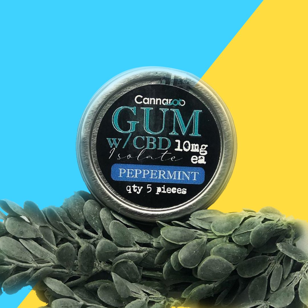 CannarooLLC's tweet photo. Have you tried the Cannaroo Peppermint CBD Gum? 

Feel minty fresh and cool with our 10mg CBD gum! 

.#cbdedibles #kosher #wellness #health #naturalHealth #wealthness #labtested #plantsoverpills #cannabis #cbd #cbdmovement #topicals #hemp #cbdhemp ⁠#peppermint #10mgeach #cbdgum https://t.co/WEMalH6Swf