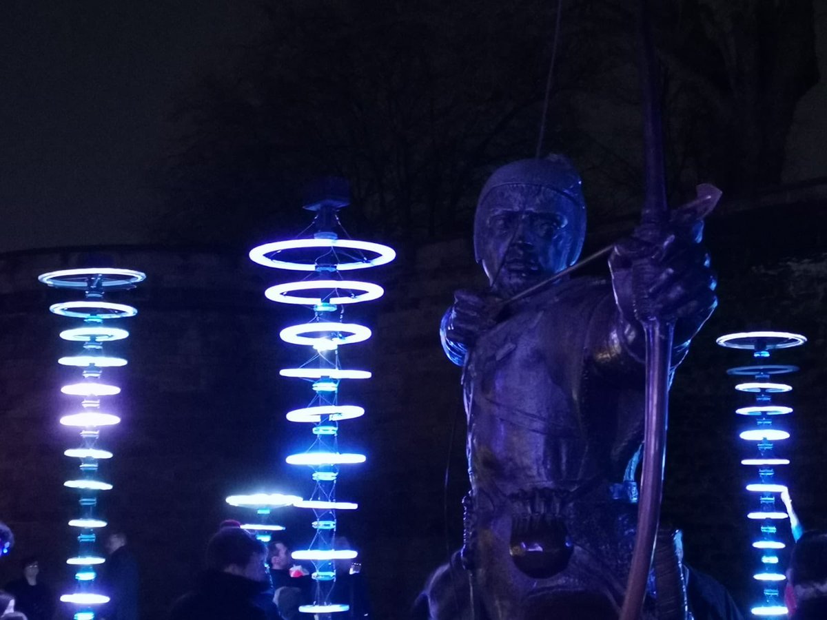 MyNottingham's tweet photo. πΈ #LightNightNottingham https://t.co/QkfglFUqWN