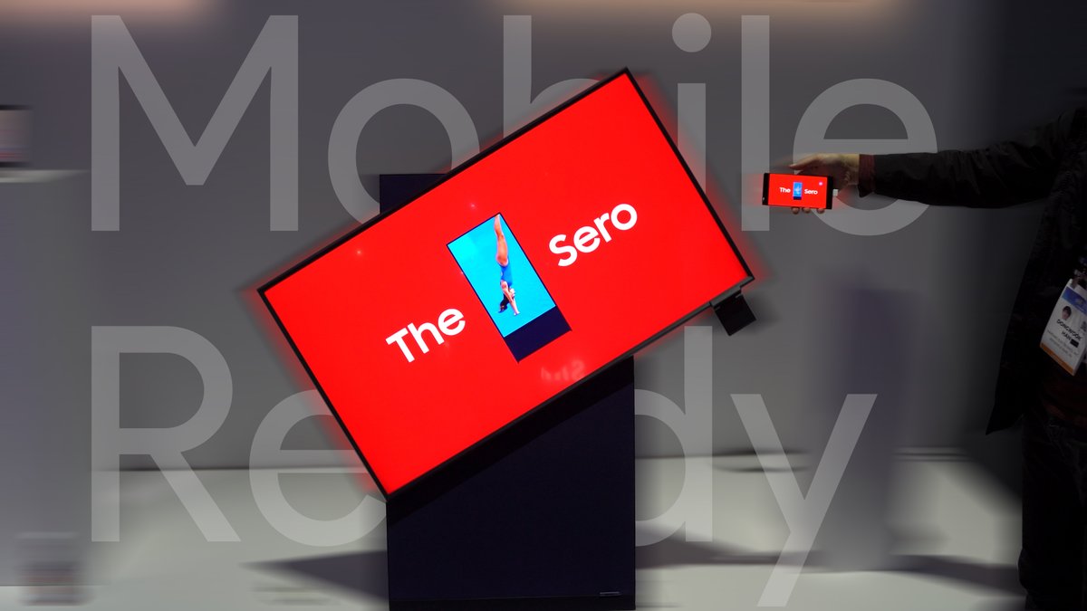 howtomen's tweet image. Mobile Ready TVs are the future! At #CES2020 I took a look at #TheSero and the #QLED8K TV by 
@SamsungTV

Make sure to check out the video now and drop a huge thumbs up while you're at it! 👍🔥🔥😌 

#Samsung #ad