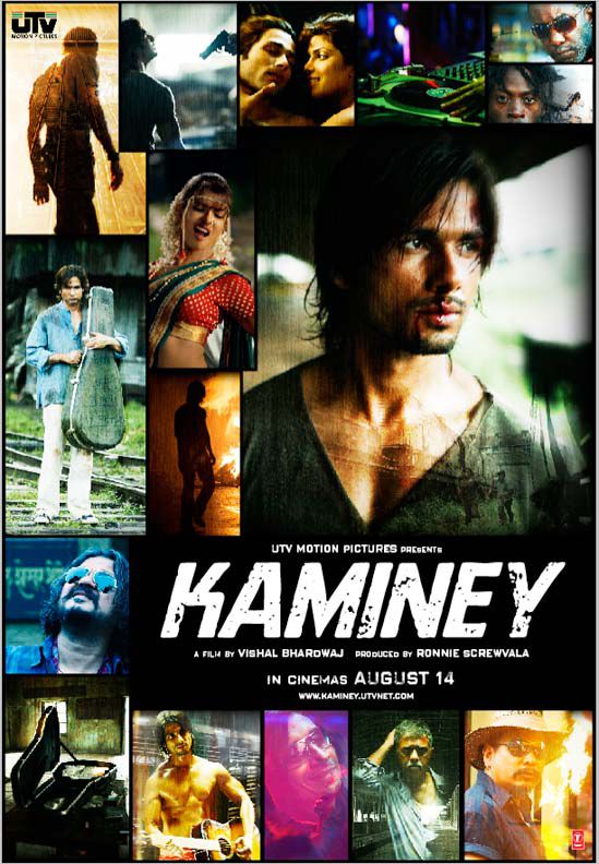 35th Bollywood film: #KamineyReally good neo noir by  @VishalBhardwaj, cool plot that takes a common trope (estranged twins) but makes it different, w/ a good amount of weirdness & dark humour  @shahidkapoor &  @priyankachopra gave great performances (first film I saw with them)