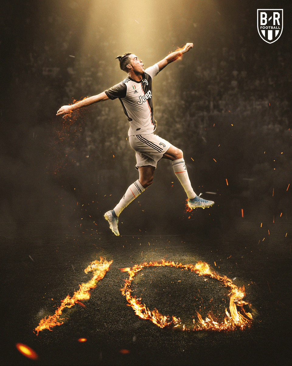 brfootball's tweet photo. Cristiano Ronaldo scores for the 10th consecutive Serie A game 🔥 https://t.co/ipkbx6aQTl