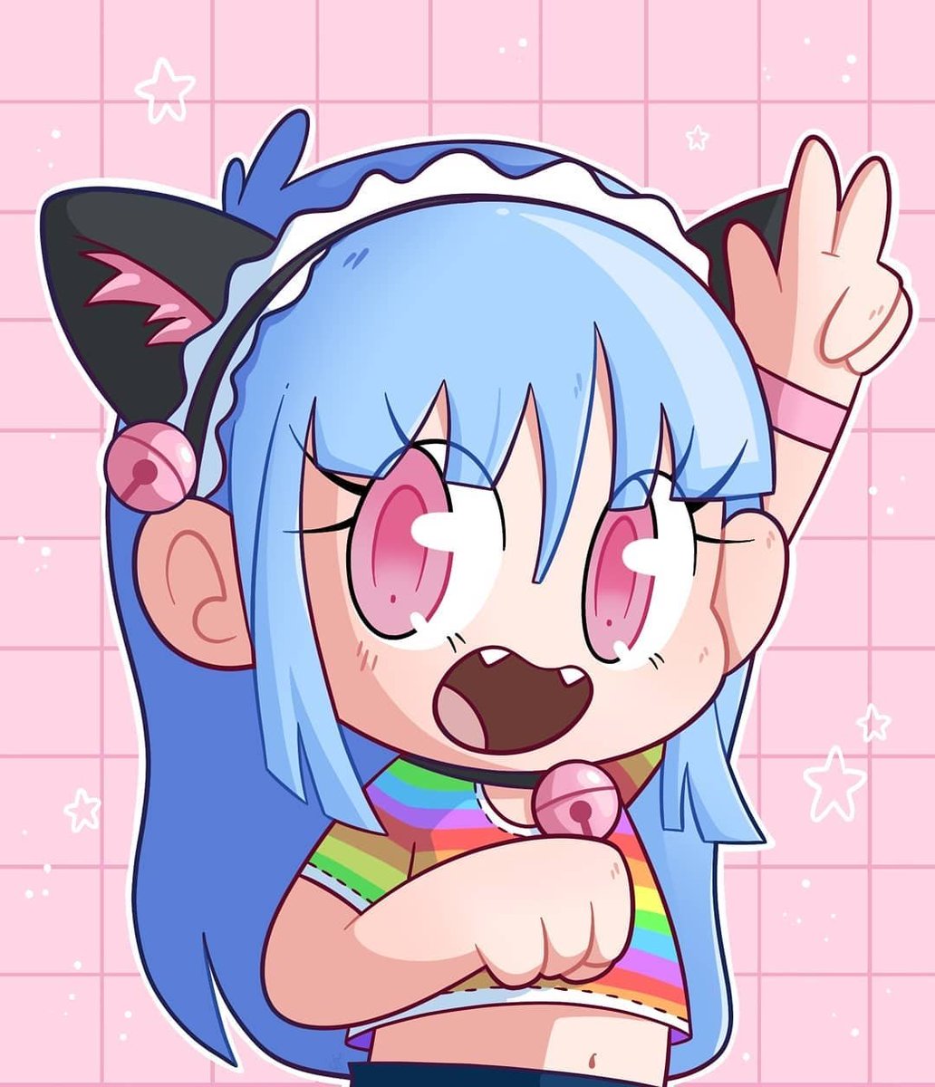 Dit is de mascotte van CosplayersFromNL getekend door Instagram.com/sverhaaf.art