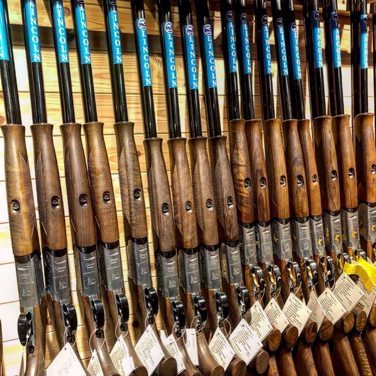 We have just had another delivery of some of the fantastic shotguns Lincoln has to offer. Lincoln Shotguns are solid and reliable. They have the perfect mix of tradition and technology.