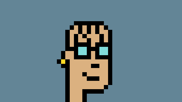 CryptoPunkist's tweet photo. CryptoPunk #8918 is one of 6039 male punks. And only one of six punks with attributes stringy hair and earring and nerd glasses. But it's his smile that makes him truly unique.
#CryptoPunks #blockchain #Ethereum #NFT https://t.co/EVqg4eh9IE https://t.co/pwnYZHtO1o